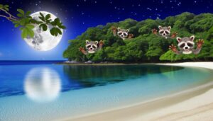 raccoons on raccoon island