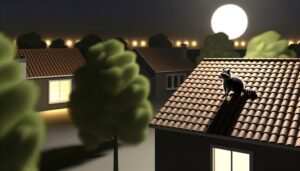raccoons on roofs question