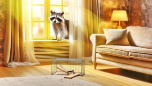 removing a raccoon safely