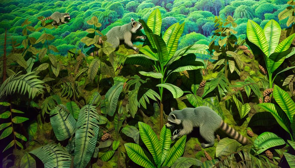 rich biodiversity in forests