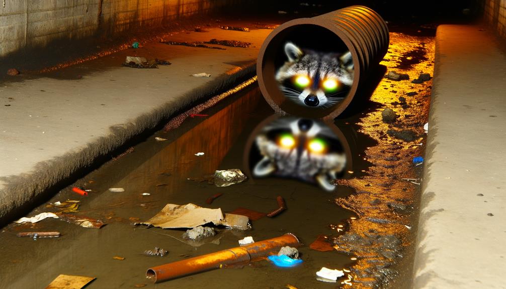 sewer dwelling creatures found