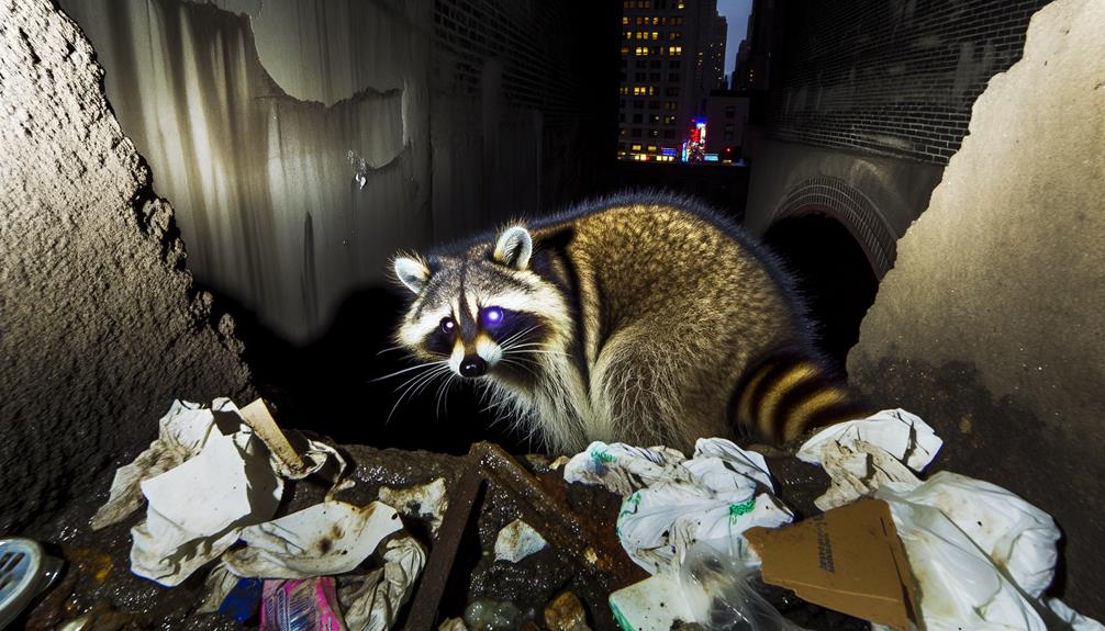 study on raccoon behavior
