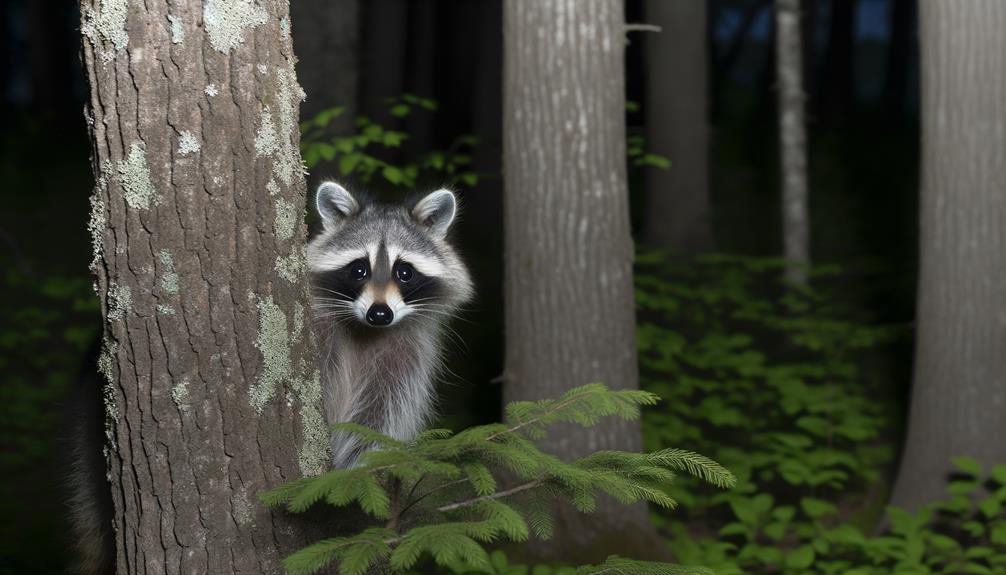 study raccoon behavior patterns