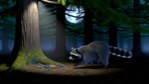 trapping a raccoon safely