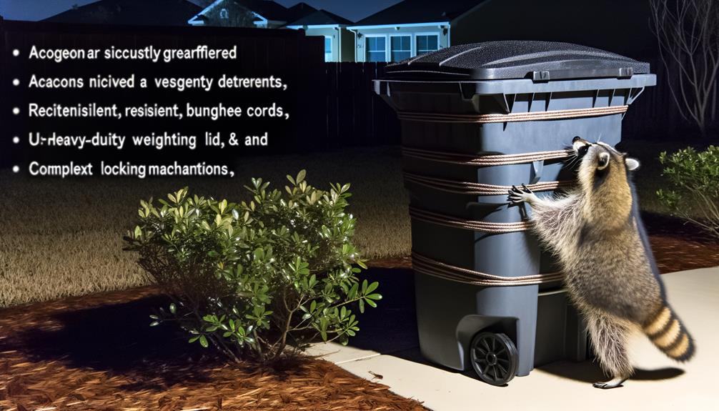 trash can security measures