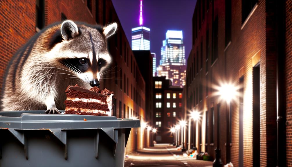 urban wildlife dietary changes